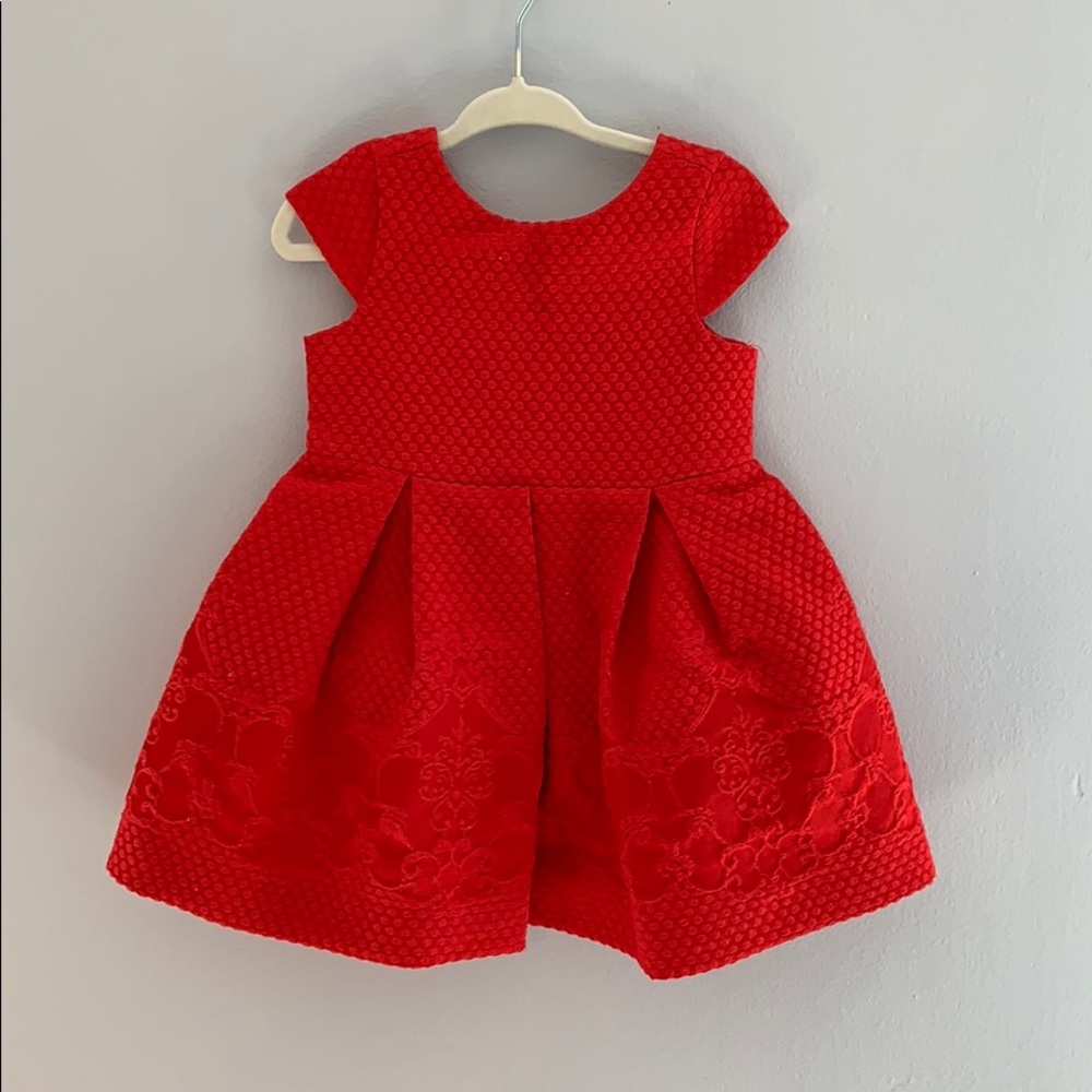 Janie & Jack Christmas Dress size 6-12 mos